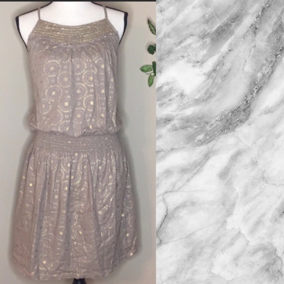 Old Navy Dresses & Skirts - Old Navy Dress Size Small Gold Accents